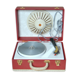 Record player, record player vintage pathé-marconi works