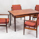 Lot de 4 fauteuils modèle 341 par Arne Vodder pour Sibast