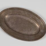 Christofle white metal dish