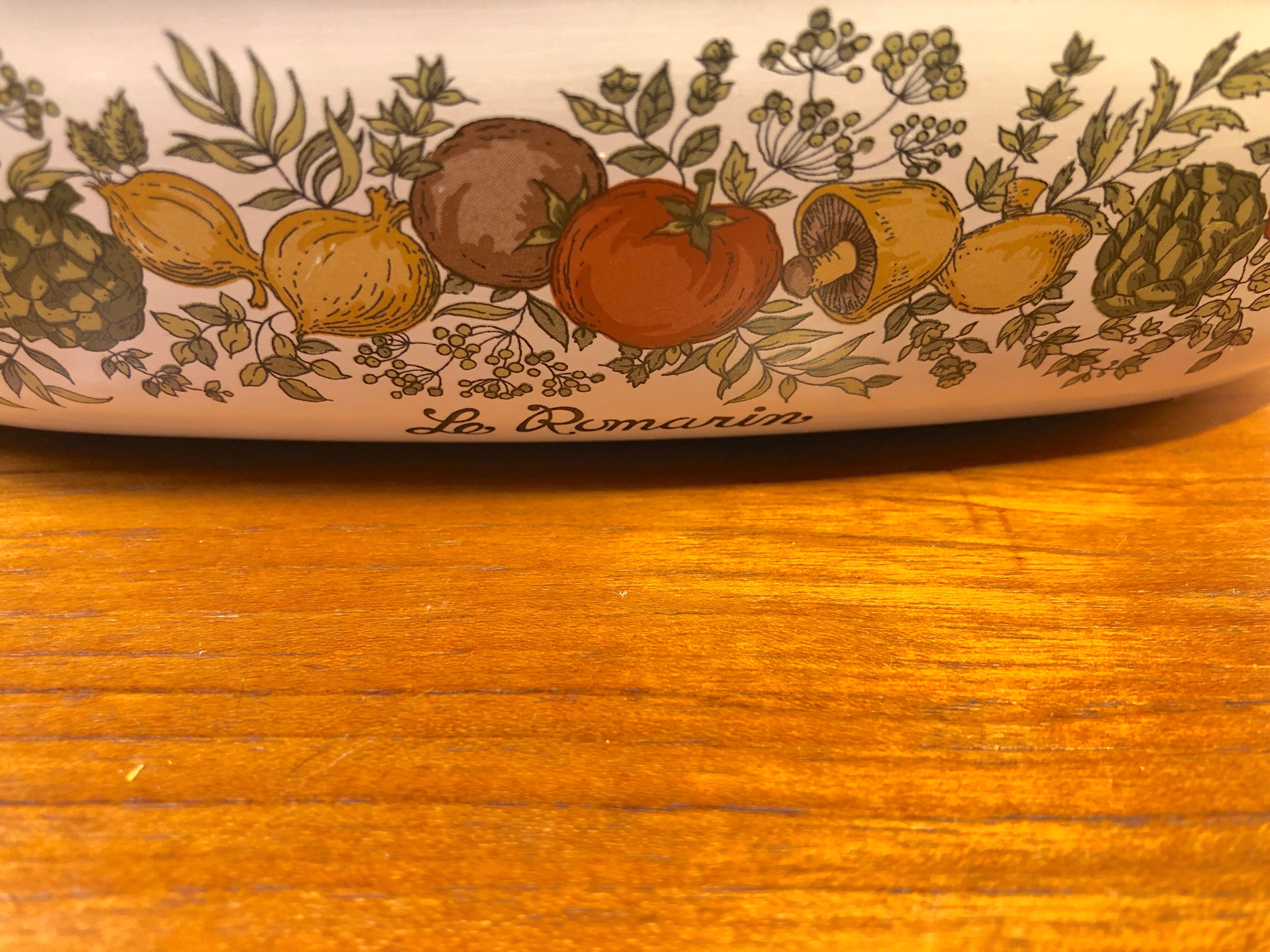 Cocotte vintage Pyroflam Le Romarin - made in Hollande