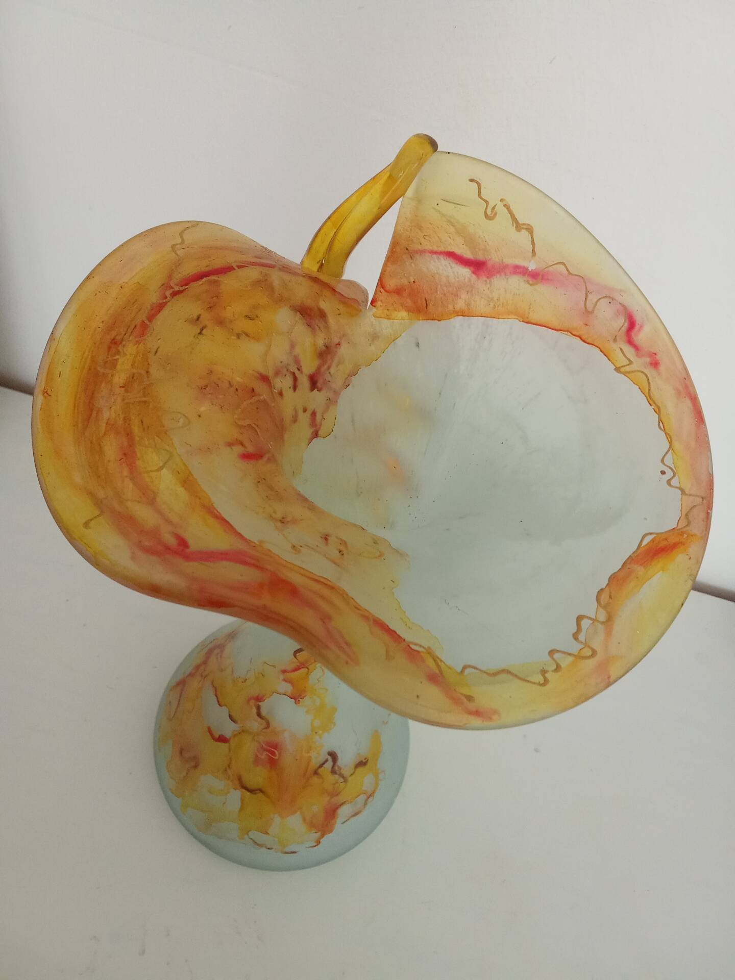 Vase en pâte de verre