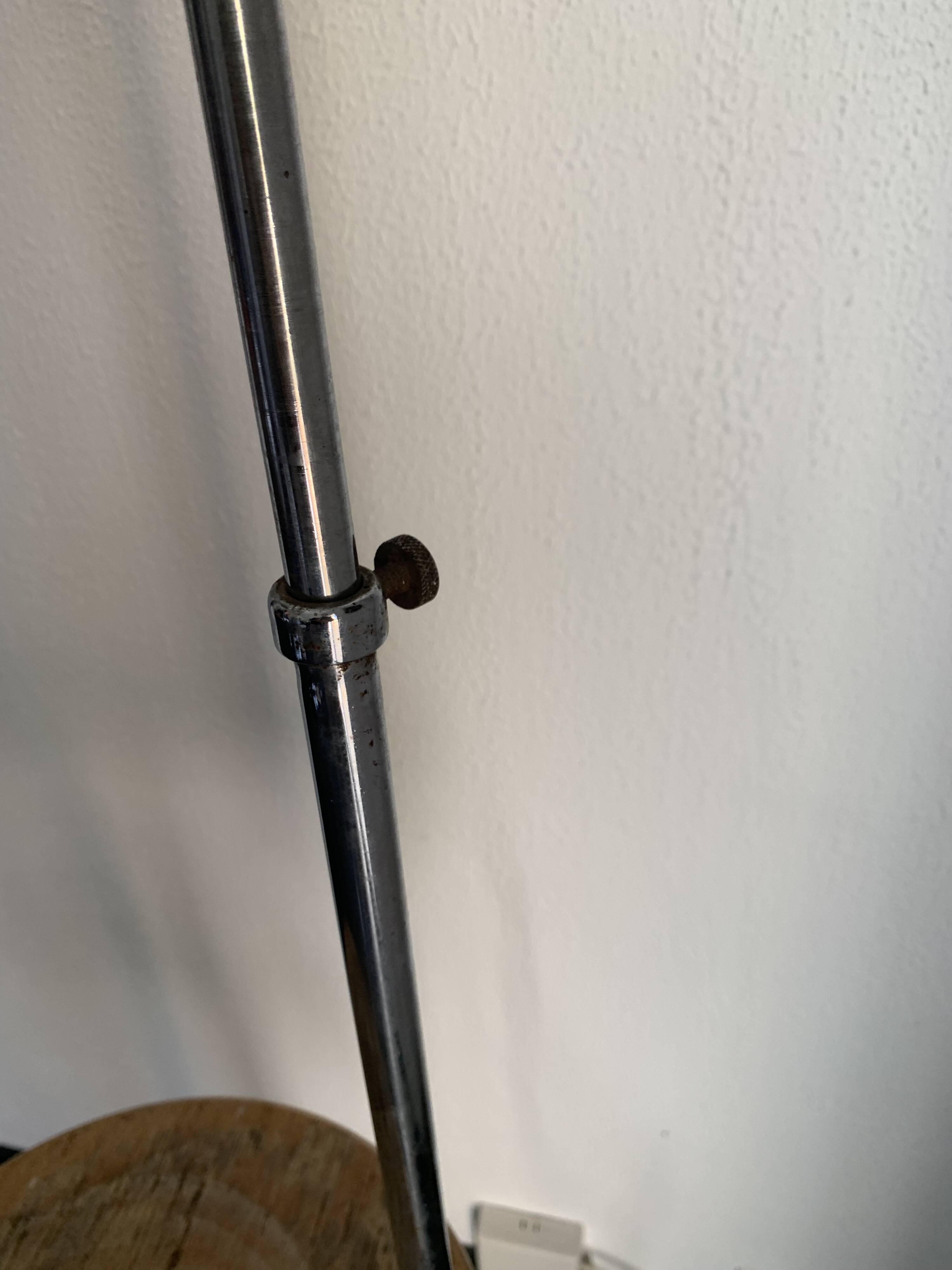 Vintage 1950s industrial workshop factory lamp KI-E-KLAIR - 80 cm