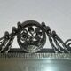 Art Deco style metal mirror