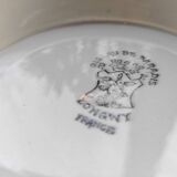 Longwy bird of paradise presentation plate