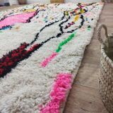 Handmade Berber wool mrirt rug 306 X 195 CM
