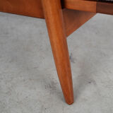 Beech armchair, Danish design, 1970s, production: Denmark