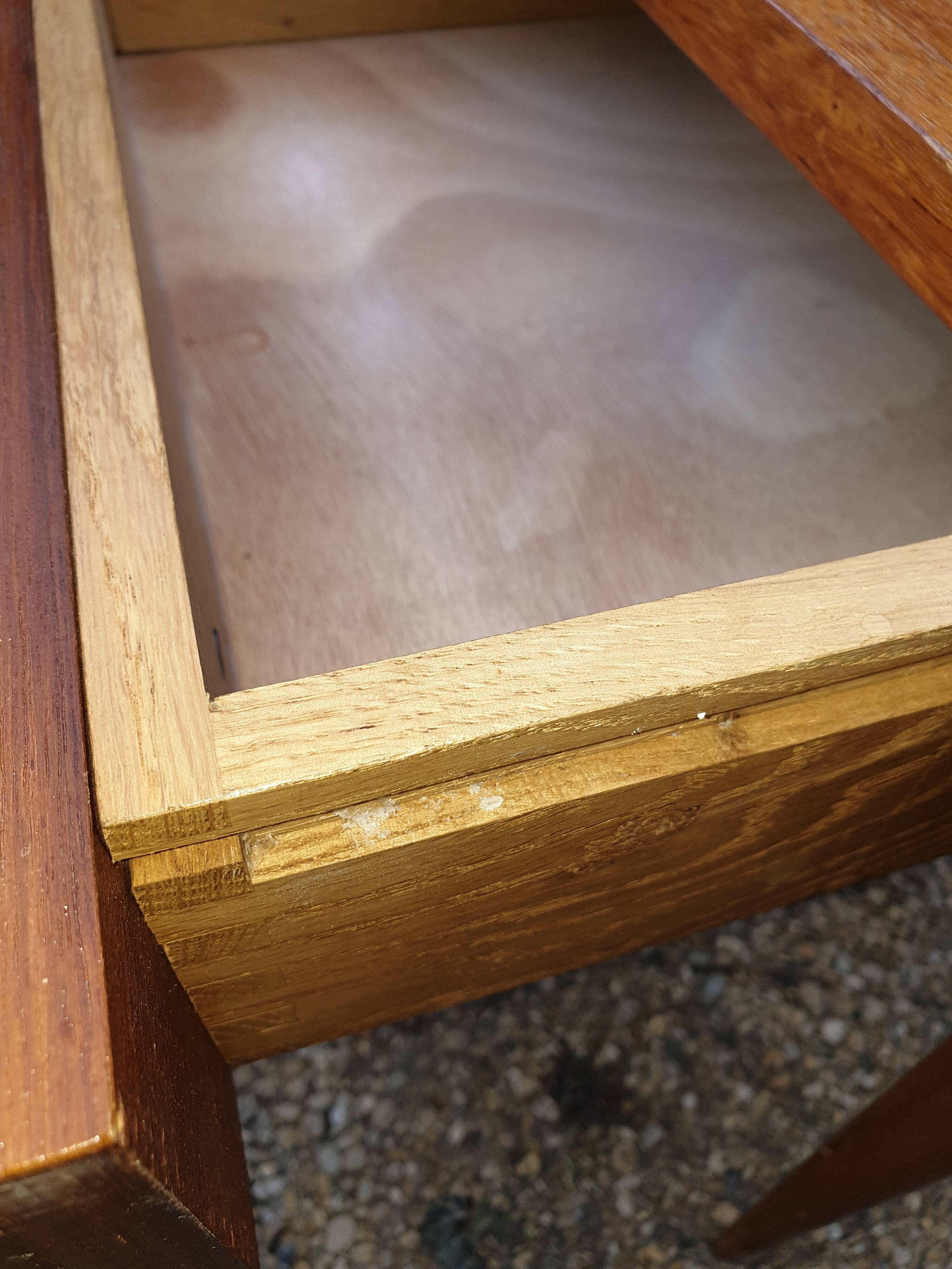 Scandinavian vintage bedside table