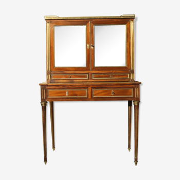 Bureau de dame Louis XVl acajou