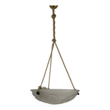 Suspension Art Déco Pâte de Verre