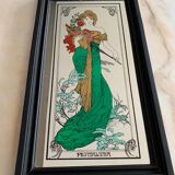 Alphonse Mucha mirrors “The 4 seasons”