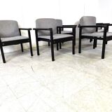 Vintage armchairs by Gerd Lange, 1970s - set of 6