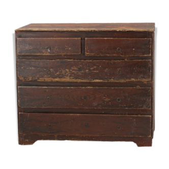 Dresser with original worn paint