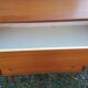 Scandinavian style teak chest of drawers from the 70s 4 drawers