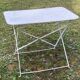 Vintage 1950s wrought iron folding garden table
