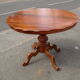 19th century walnut pedestal table