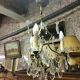 Lustre a pampilles 3 ampoules n°20