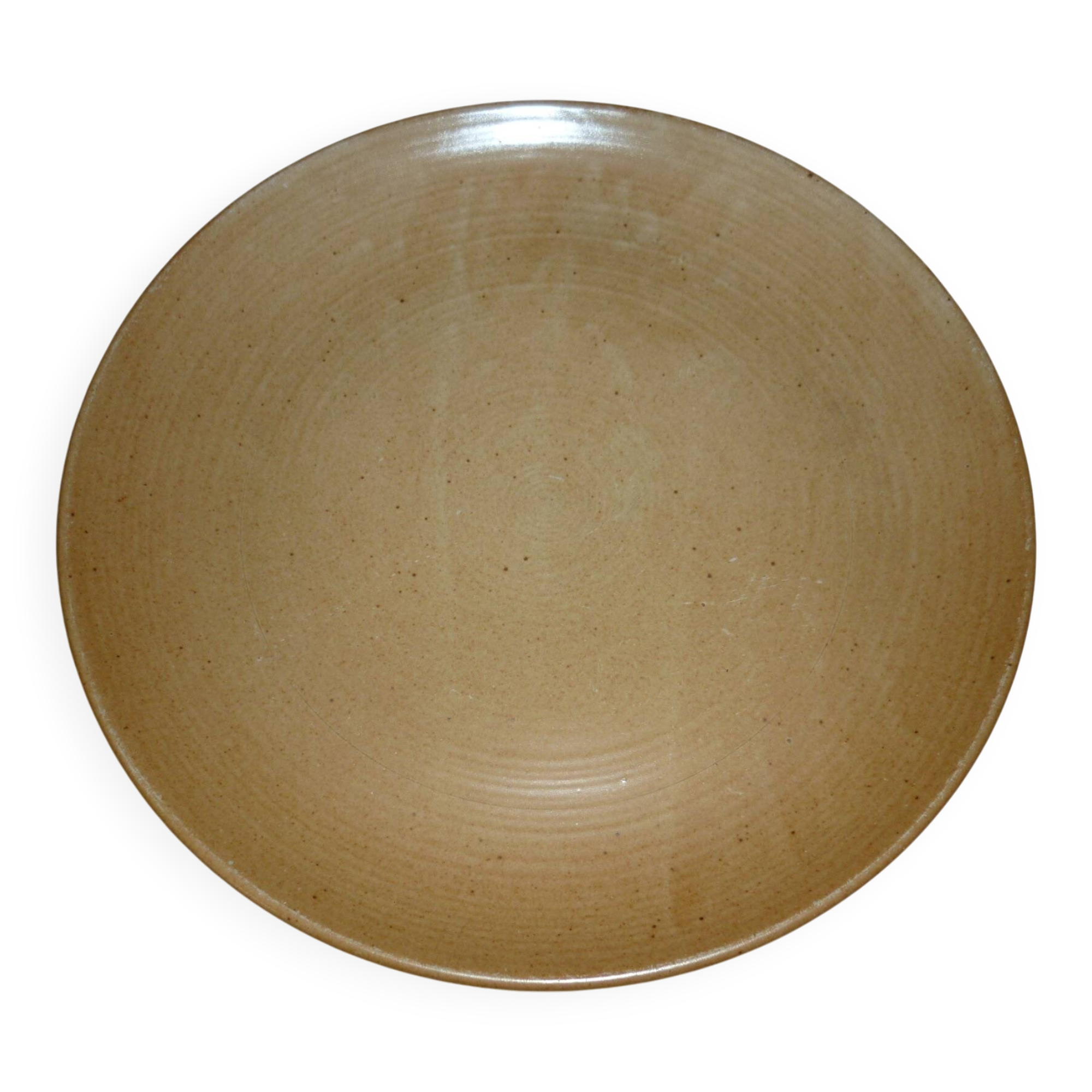 Large plate Ø 28 in CNP Village stoneware
