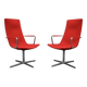 Paire de fauteuils pivotants Catifa 70 par Arper, Italie