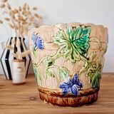 Art Nouveau earthenware cachepot