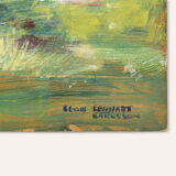 Swedish spring, oil on plate, 35 x 27cm