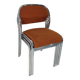 Chaises vintage chrome