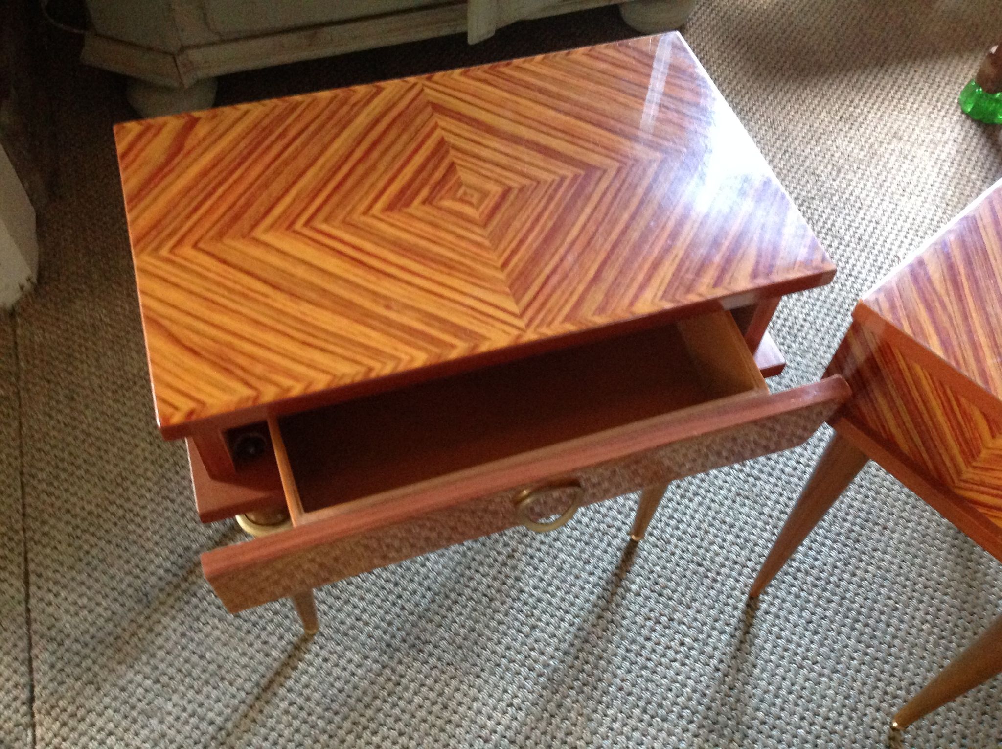 Pair of bedside tables