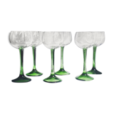 Set of 5 Alsace glasses
