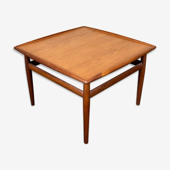 Table basse en teck de Grete Jalk pour Glostrup, années 60/70