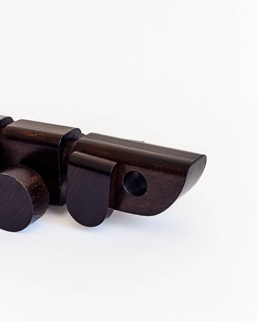 Dog toy on wheels, 70s/80s