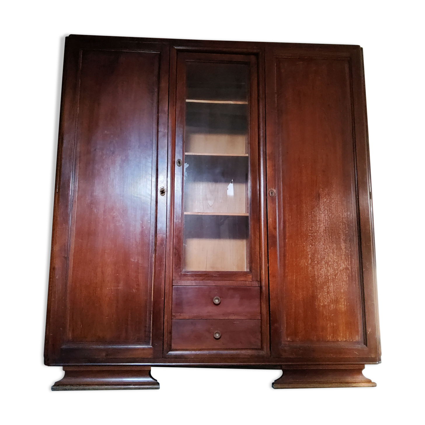 Art deco library cabinet