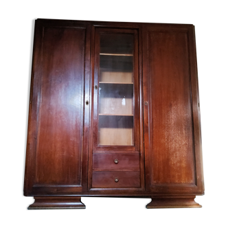 Art deco library cabinet