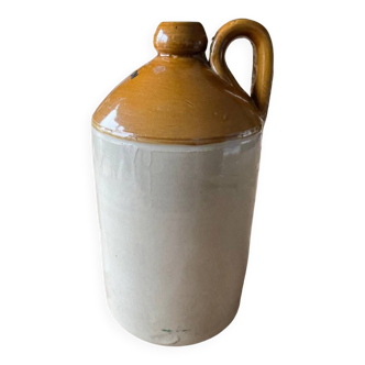 Vintage British First World War stoneware rum jug