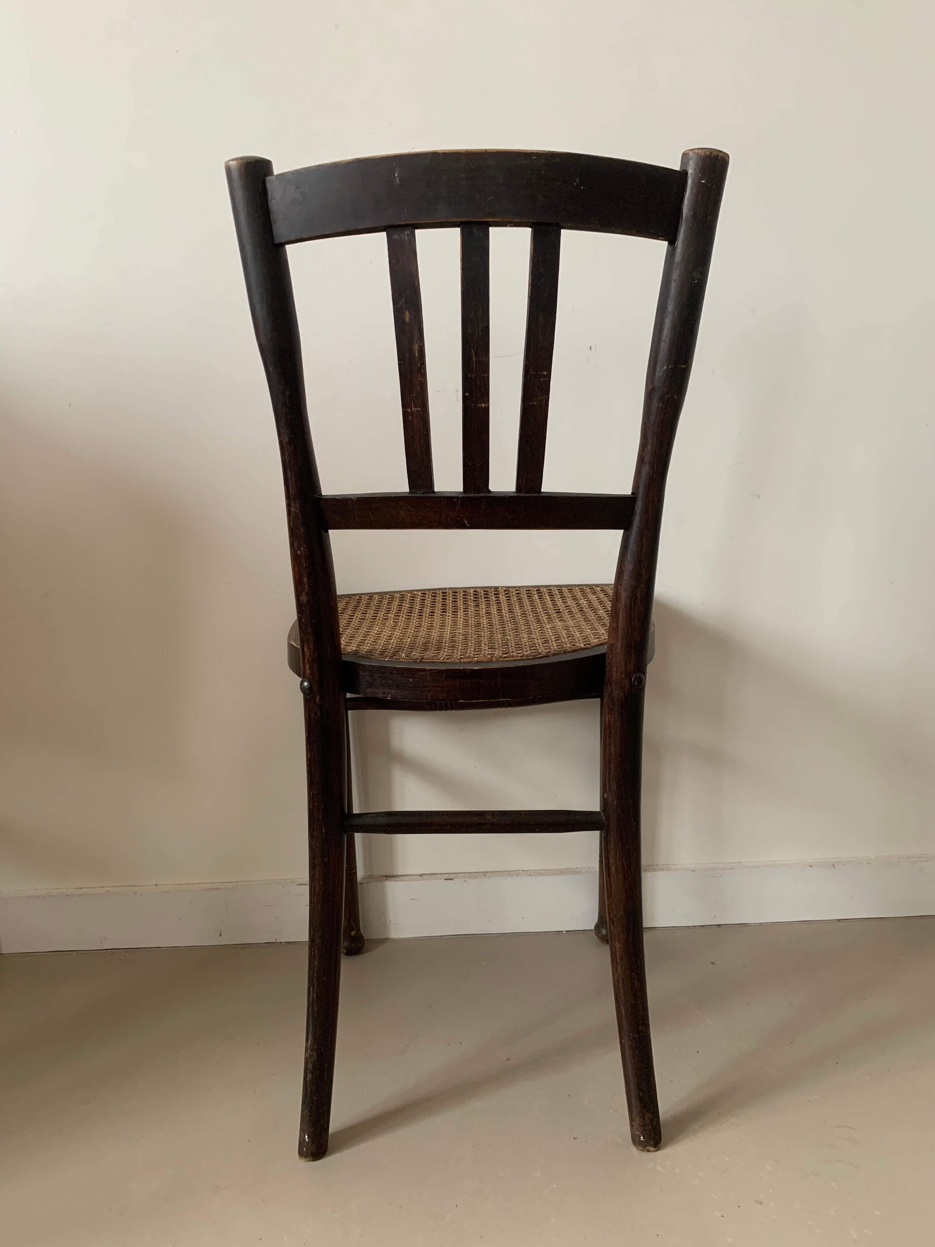 Antique bistro chair
