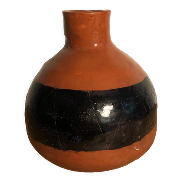 Ceramic ball vase