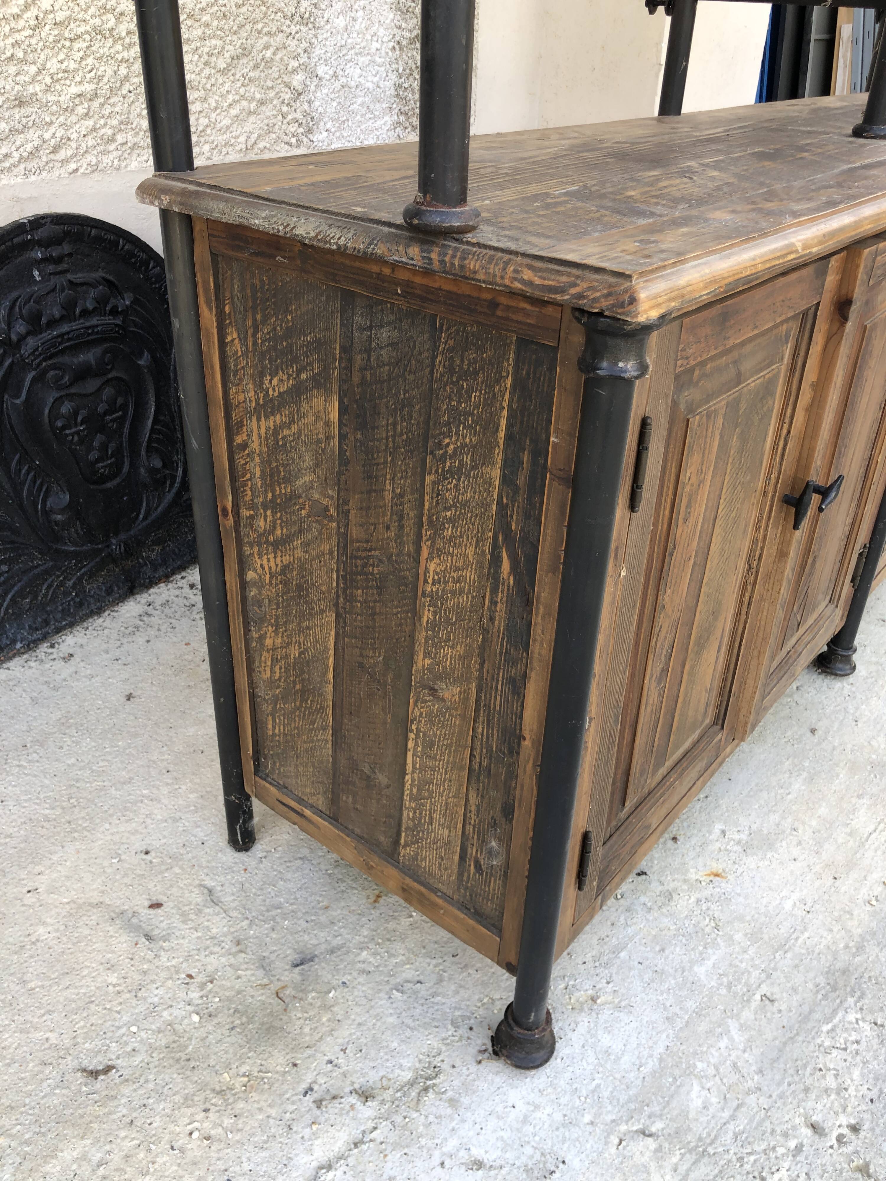 Furniture by trade large industrial buffet