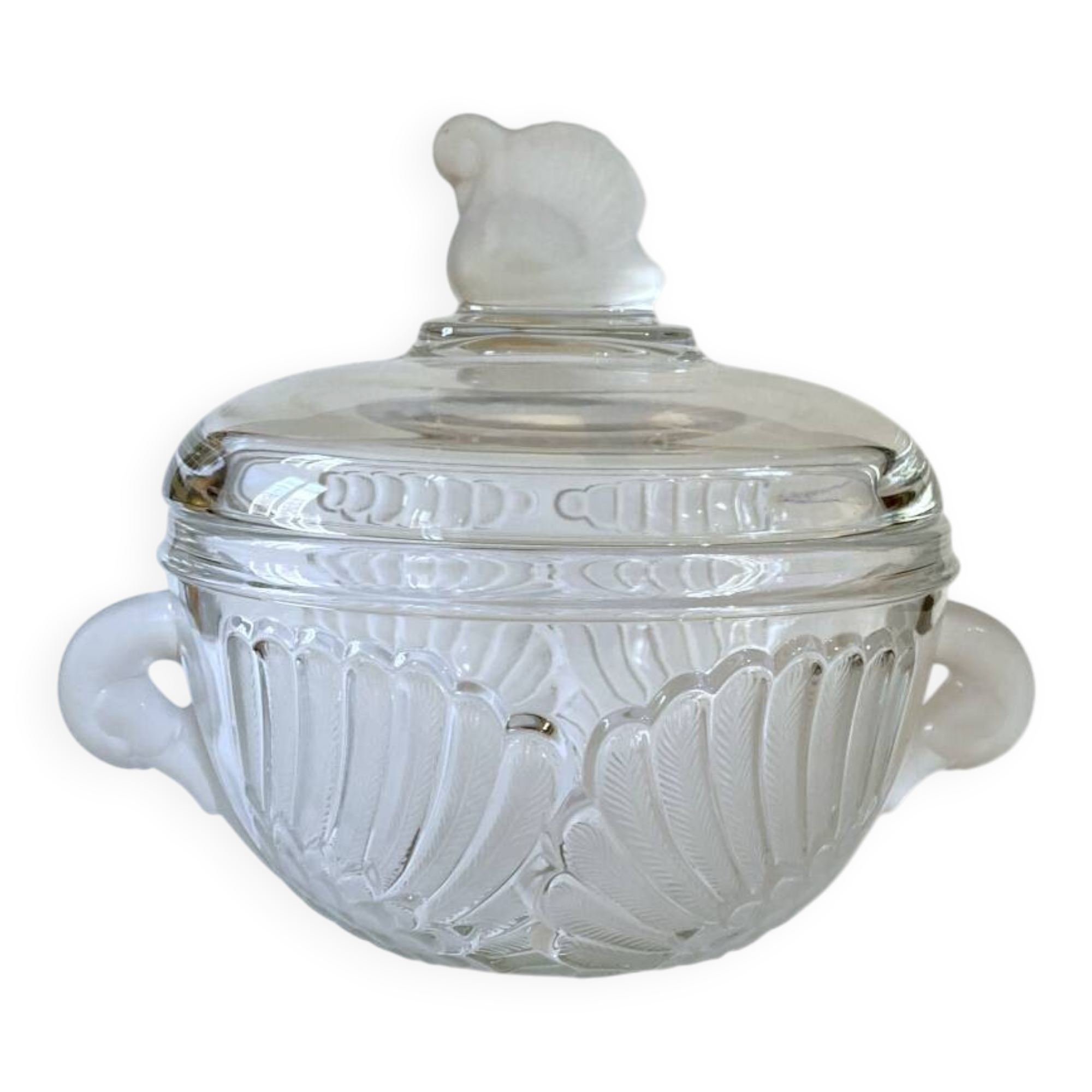 Crystal soup tureen Walther Glas Germany, 1970s-1980s