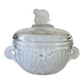 Soupière en cristal Walther Glas Germany, années 1970-1980