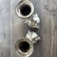 Pair of antique candlesticks