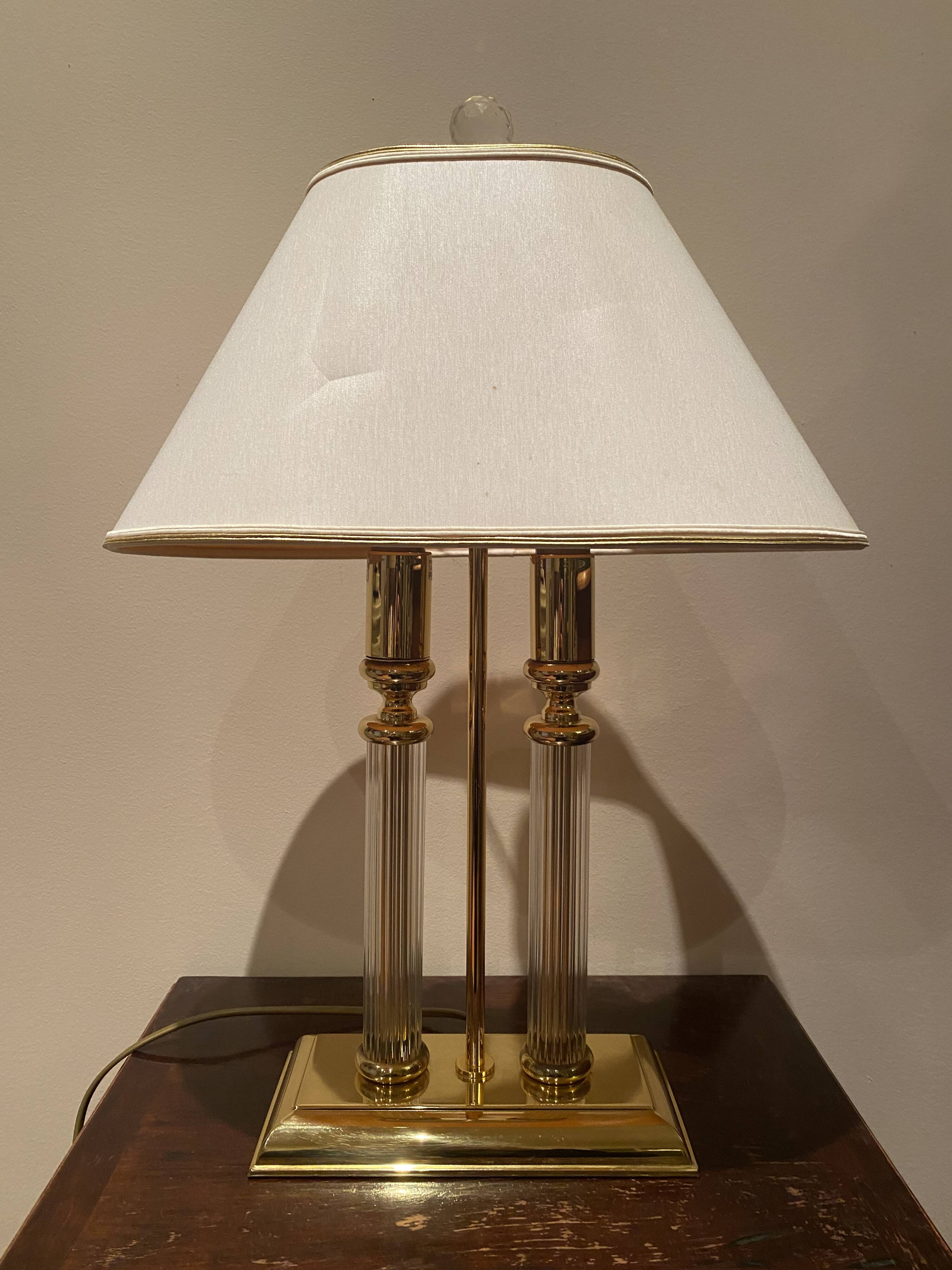 Hollywood Regency Le Dauphin Hot Water Bottle Lamp