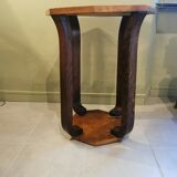Octagonal art deco pedestal