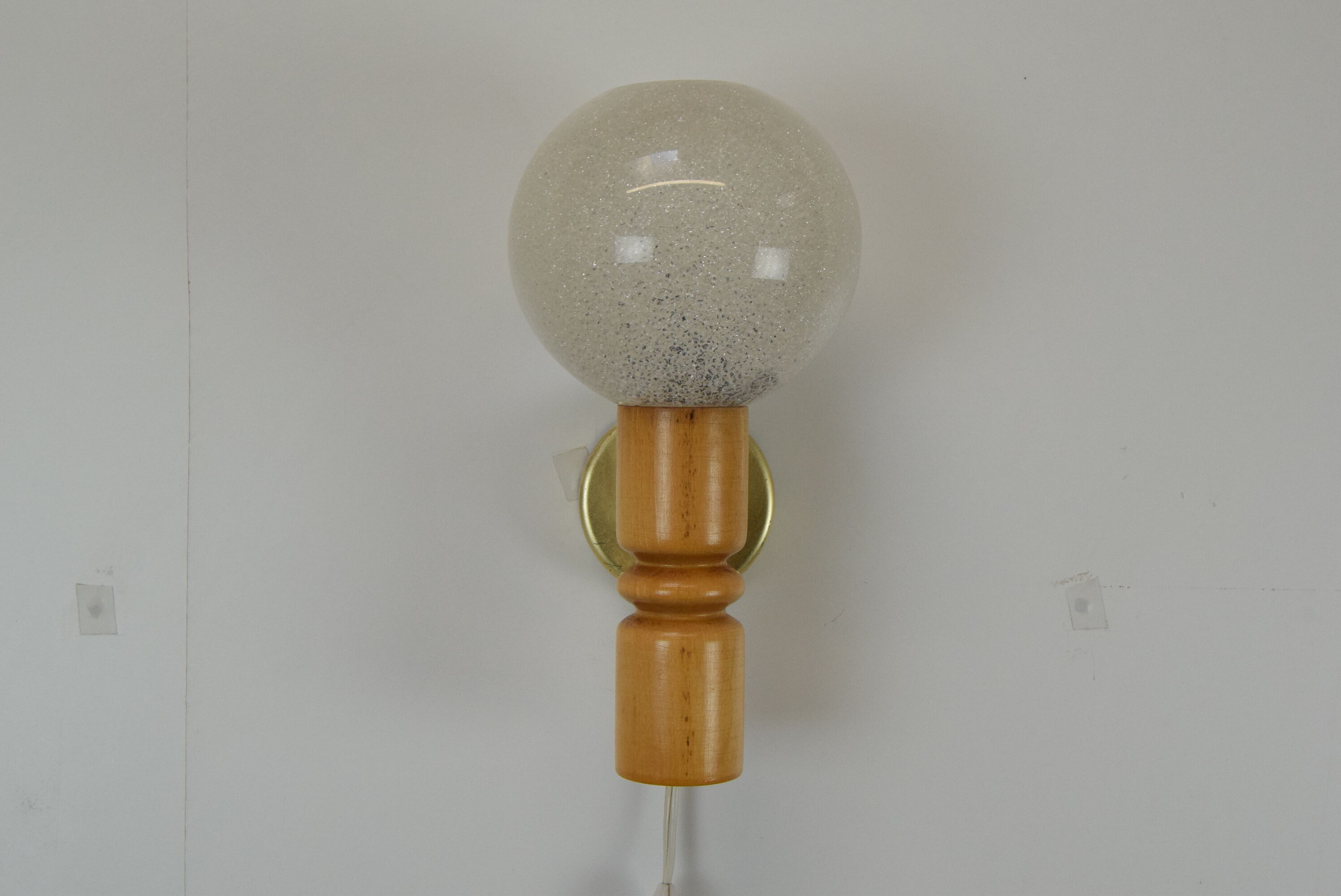 Mid-century wall lamp by Pokrok Zilina,1970's