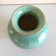 Green and black cermal ball vase 60