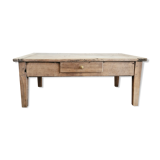 Old walnut coffee table
