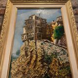 Signed painting on canvas