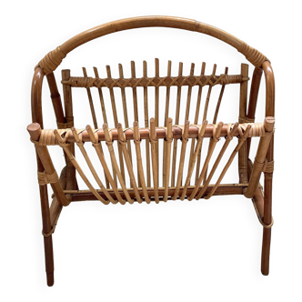 Rattan bamboo magazine holder, 50