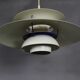 White PH5 hanging lamp by Poul Henningsen for Louis Poulsen, Denmark