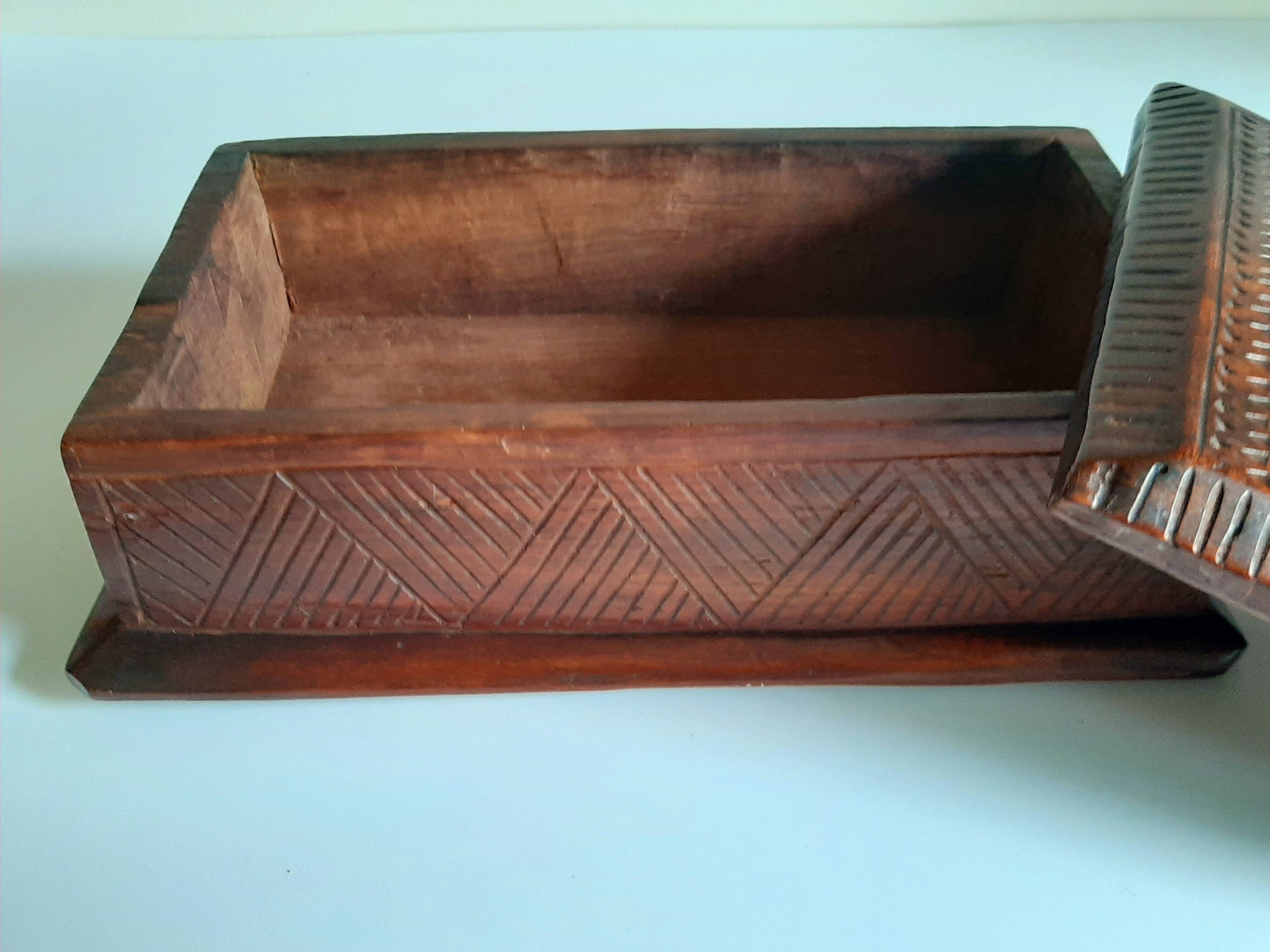 Handmade wooden box