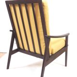 Reupholstered armchair