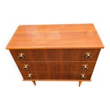 Commode vintage pieds fuselés