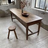 Oak farmhouse table
